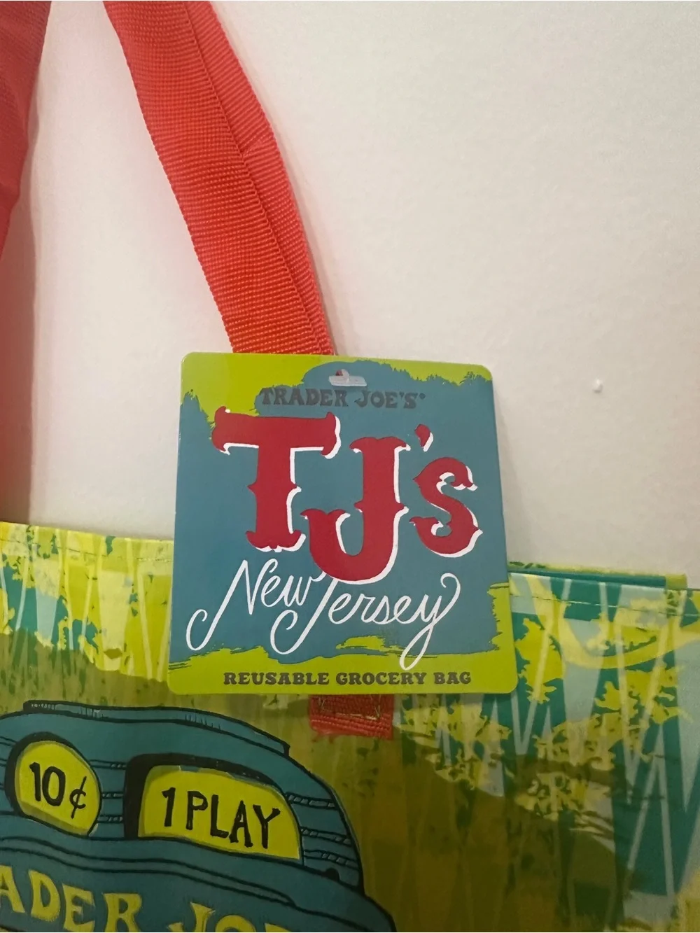 TRADER JOES COLLECTABLE TOTE  - NEW JERSEY